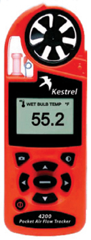Портативная метеостанция с анемометром Kestrel