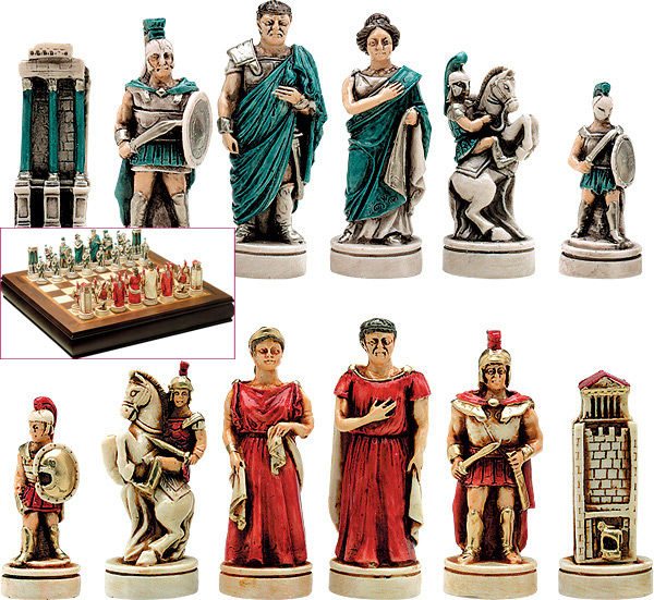 Подарочные шахматы "Троянская битва" от Giglio