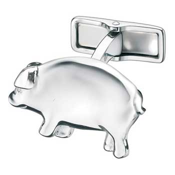 Запонки "PIG" от Dunhill