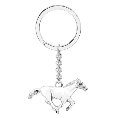 Брелок "Racing horse" серебро от Dunhill