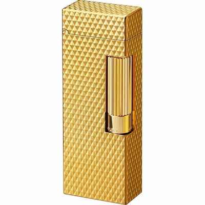Зажигалка "Diamond" латунь/позолота от Dunhill