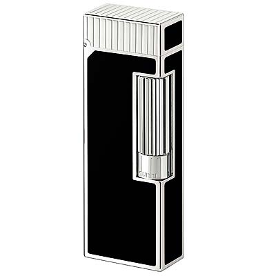 Зажигалка "Chassis" латунь/паладий/черный лак от Dunhill