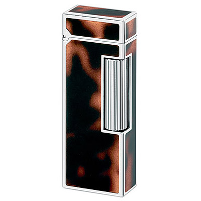 Зажигалка "Tortoiseshell" латунь/паладий/черепаховый лак Dunhill