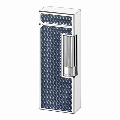 Зажигалка "Blue tinted laquer" покрытие палладием, лак от Dunhil
