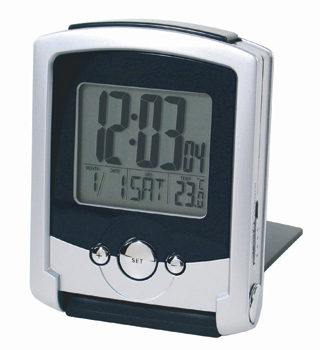 Часы-будильник дорожные с календарем Wendox