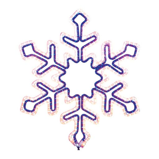  Панно светодинамическое "Снежинка" из флексилайта