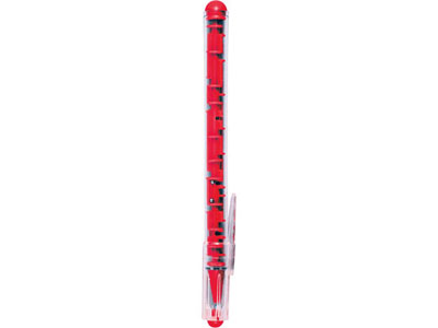 Ручка шариковая с головоломкой "Лабиринт" красная