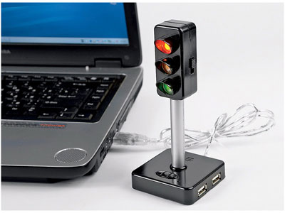 USB Hub на 4 порта с подсветкой, диктофоном и подставкой