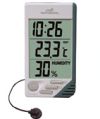 Цифровой термогигрометр с часами Wendox