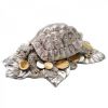 Скульптура "Черепаха с деньгами" Gold Line