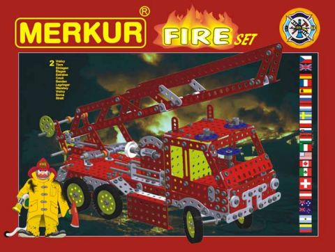 Металлический конструктор Merkur FIRE Set