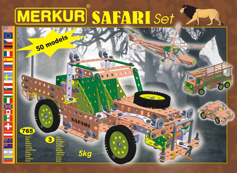 Металлический конструктор Merkur SAFARI Set