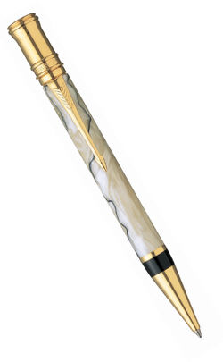 Шариковая ручка Parker Duofold, Pearl & Black