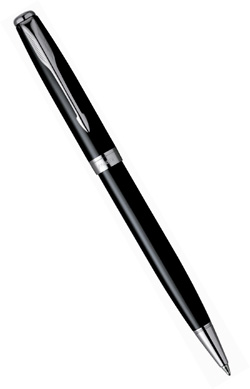 Шариковая ручка Parker Sonnet K530, LaqBlack CT