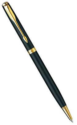 Шариковая ручка Parker Sonnet Slim K428, MattBlack GT