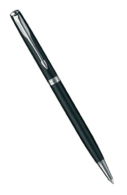 Шариковая ручка Parker Sonnet Slim K429, MattBlack CT