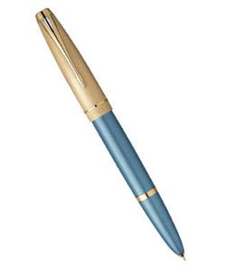 Перьевая ручка Parker 100 F110, Blue/GT