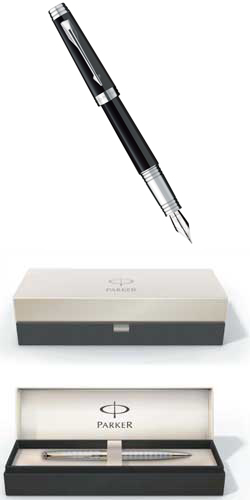 Перьевая ручка Parker Premier Lacque F560, Black ST