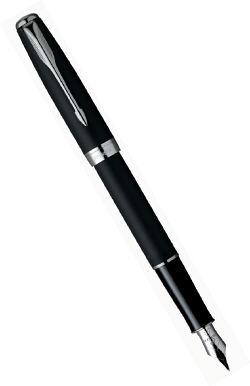 Ручка перьевая Parker Sonnet F129 Black/CT