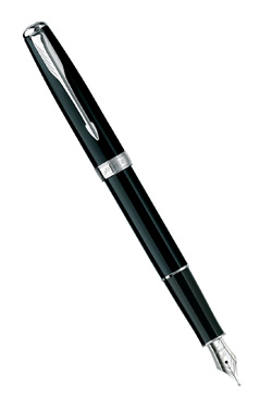 Перьевая ручка Parker Sonnet F530, LaqBlack CT