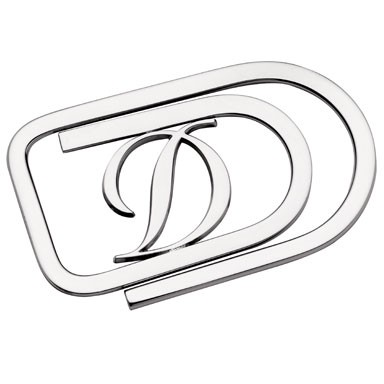 Зажим для банкнот в виде буквы "D" от S.T.Dupont