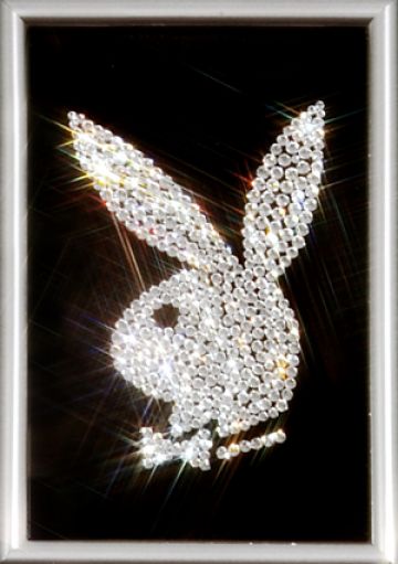 Картина с кристаллами Swarovski Play Boy