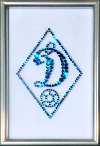 Картина с кристаллами Swarovski Динамо