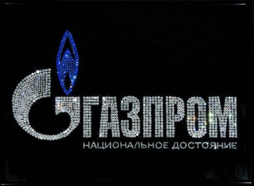 Картина с кристаллами Swarovski Газпром