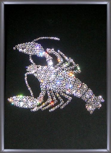 Картина с кристаллами Swarovski РАК