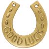 Сувенир "Подкова Good Luck" латунь 6 см.