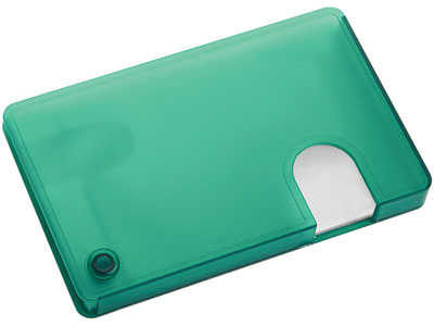 Футляр для кредитных и дисконтных карт, зеленый