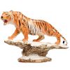 Сувенир Тигр на скале 20х28 см фарфор цветной