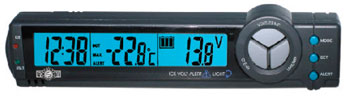 Автомобильные часы-термометр RST