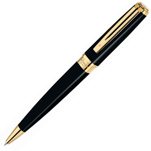 Шариковая ручка Waterman Exception Slim Black GT