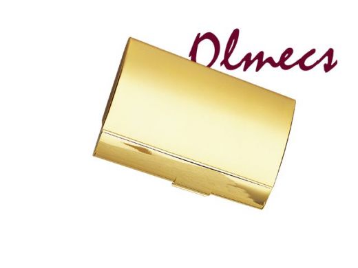  Визитница матовое золото от Olmecs