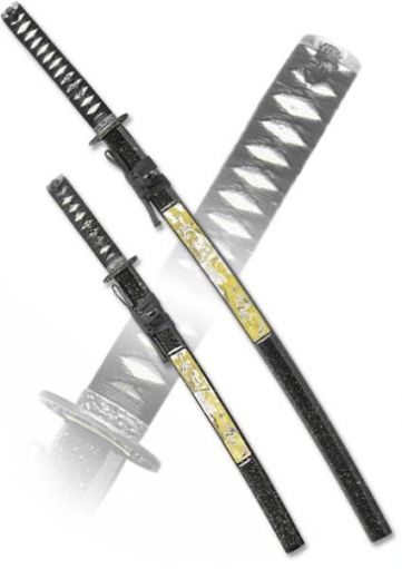 Набор самурайских мечей "Чокин" (Дракон, Тигр,Ястреб), 2 шт.