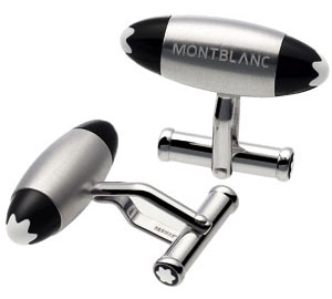 Запонки MontBlanc Silver