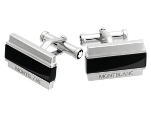 Запонки MontBlanc Silver