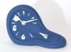 ЧАСЫ НАСТОЛЬНЫЕ бесформенные Crazy Clock blue, slate ANTARTIDEE