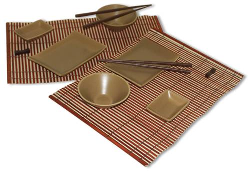 Набор для риса и суши "Бамбуковый стиль"