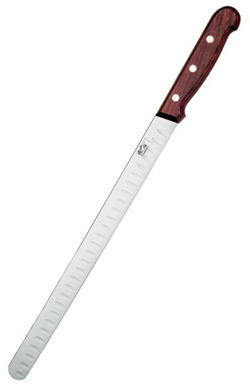 Нож для нарезки лосося, 30 см, волнистый край лезвия Victorinox