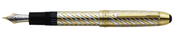 Перьевая ручка Montblanc Meisterstuck Solitaire Solid Gold