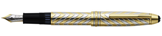 Перьевая ручка Montblanc Meisterstuck Solitaire Solid Gold