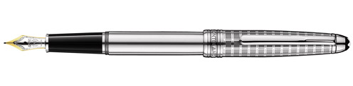 Перьевая ручка Meisterstuck Solitaire Stainless Steel II