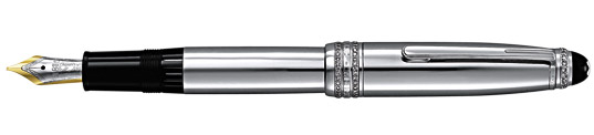 Перьевая ручка Montblanc Meisterstuck Solitaire Royal Steel