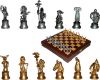 Шахматы малые "Галлы-Римляне" черненые