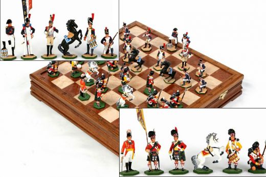 Шахматы "Битва при Ватерлоо (с шотландцами)"