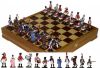 Шахматы "Битва при Ватерлоо" с фигурами из олова