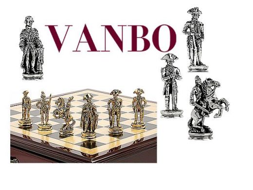  Шахматы "Война за независимость США" от Vanbo