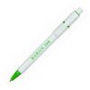 Ручка BARON 200 шарик белый/зеленый